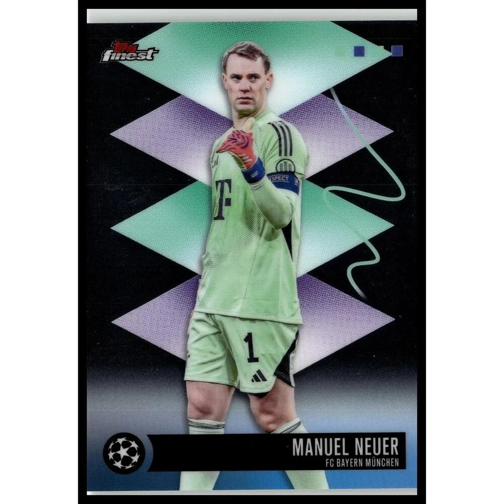 2026 Topps Finest Manuel Neuer #544 FC Bayern Munchen Rare